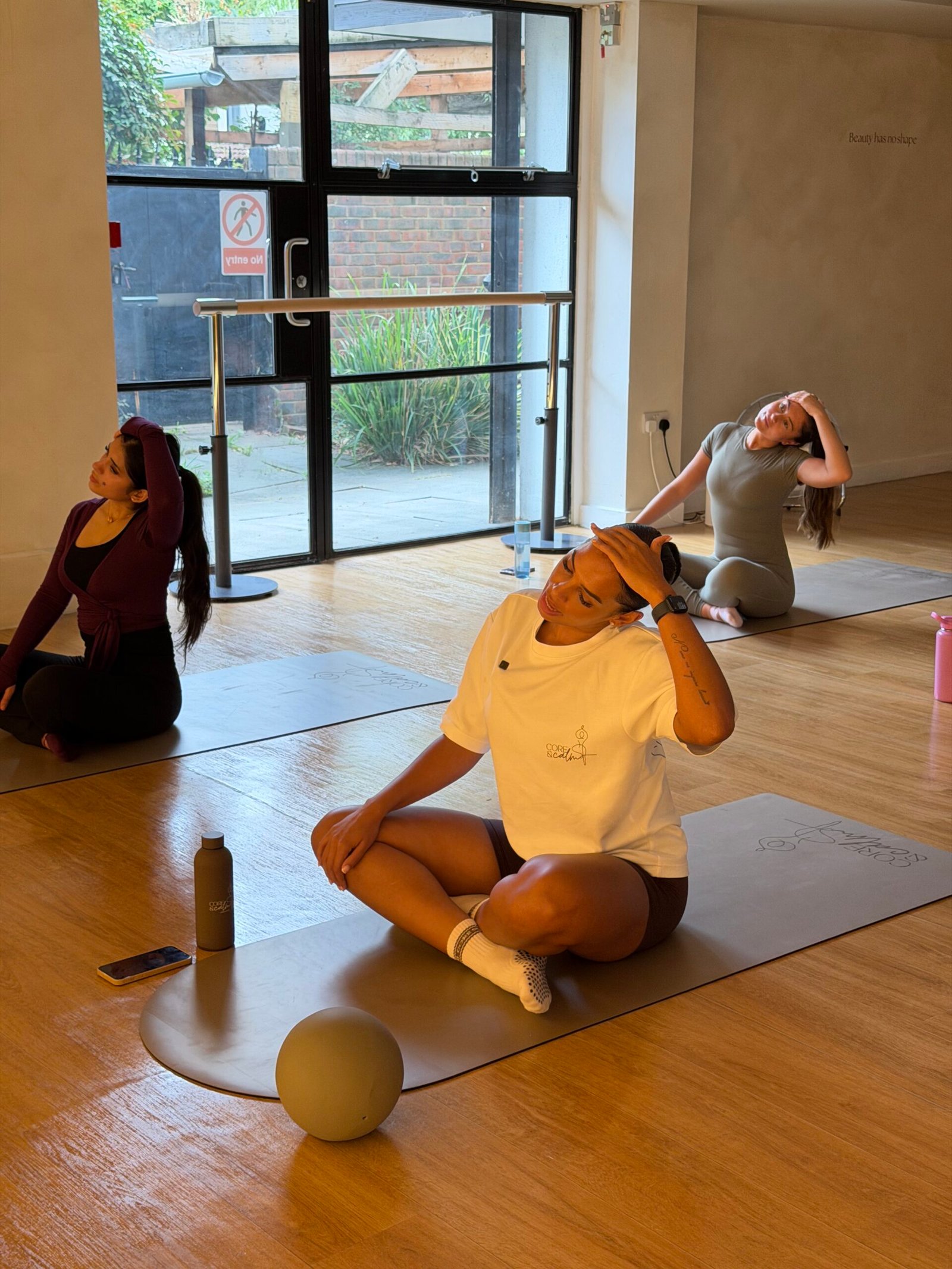 Mindful mat Pilates at Core & Calm, Hackney Wick